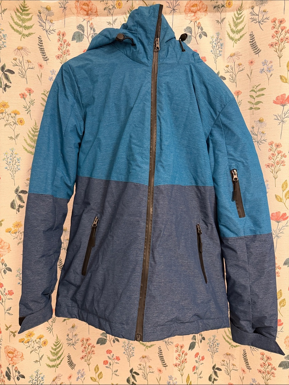 Women’s Two-Tone Blue Athletic Works Jacket